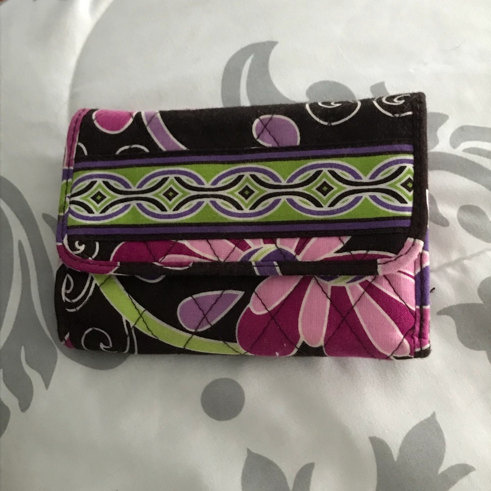 Vera Bradley purple punch wallet